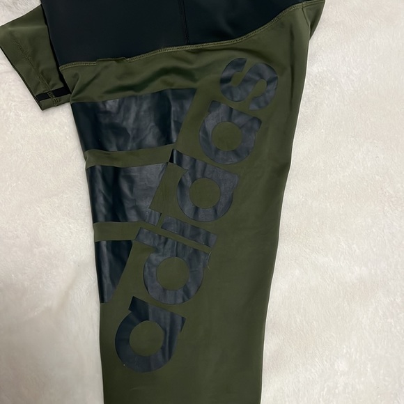 Adidas Crop Compression Leggings - Picture 3 of 7